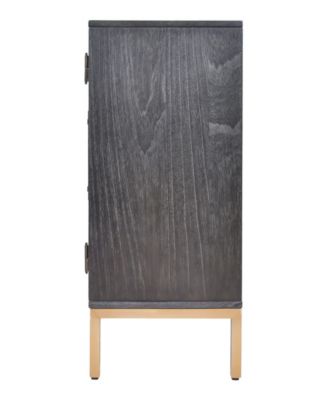 34" Wood Sophia 2-Door Accent Cabinet