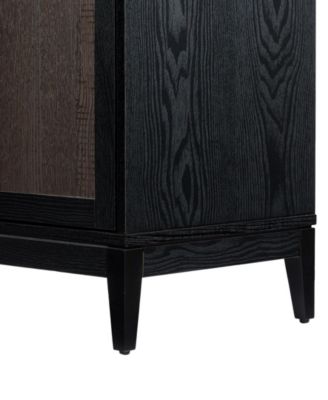 29.33" Wood Arch 2-Door Cabinet