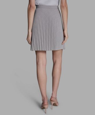 Women's Pleated Pull-On Mini Skirt