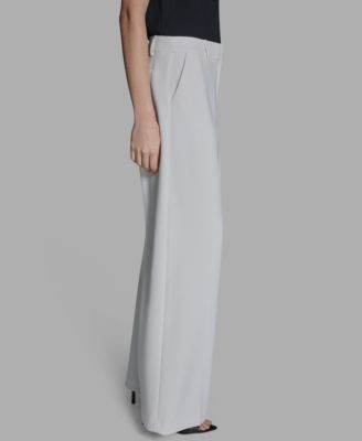 Women's Mid-Rise Wide-Leg Pants