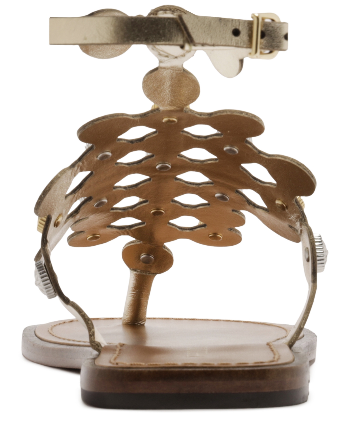 Arezzo Women's Haven Round Toe Flat Sandals