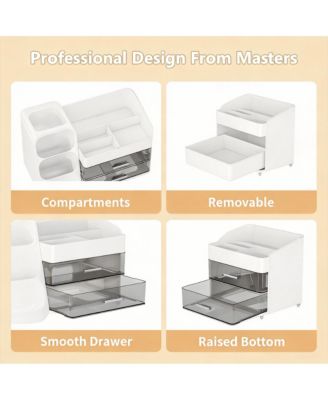 Large Makeup Organizer with Drawers for Skincare & Essentials