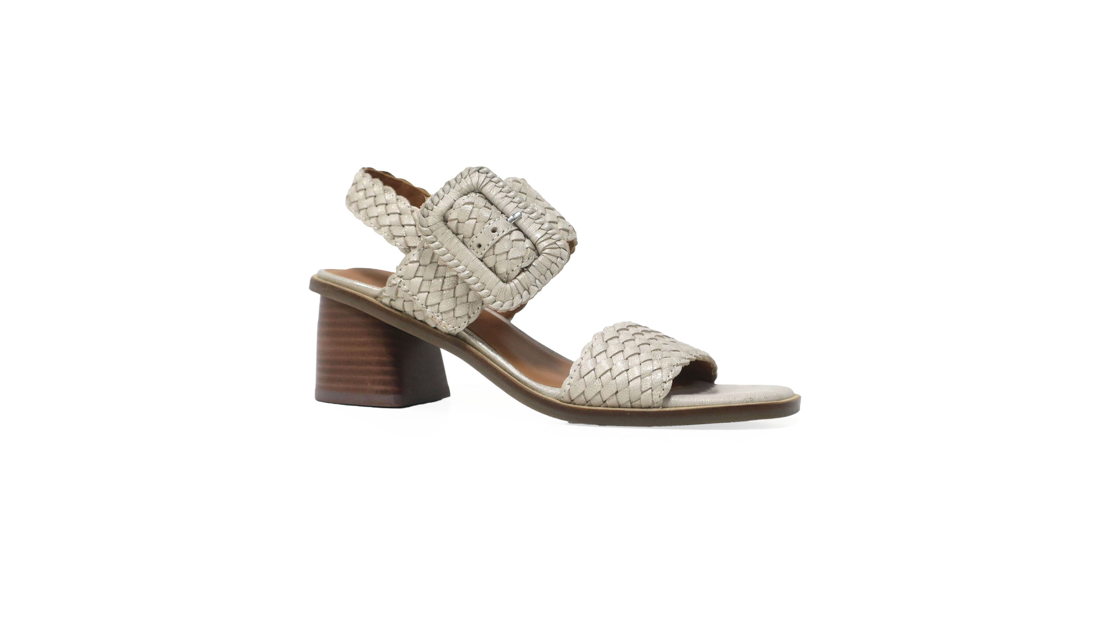 Gentle Souls Women's Madylyn Square Toe Sandals