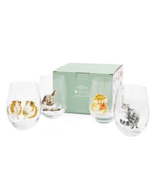 Royal Worcester Tumbler Glasses - Set of 4