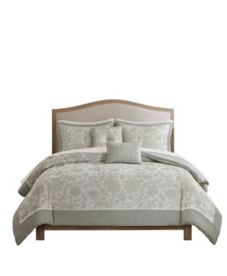 Fiona Floral 9-Pc. Comforter Set, Queen