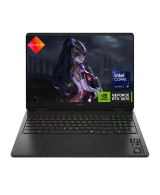 Omen 16" Traditional Laptop Intel Core Ultra 9 16GB RAM NVIDIA GeForce RTX 5070 1TB SSD Storage Windows 11 Home 240Hz - Black