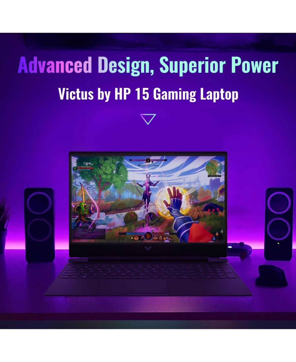 Hp Victus Gaming Traditional Laptop Amd Ryzen Ai 7 350 16GB Ram Nvidia GeForce Rtx 5060 512GB Ssd Storage Windows 11