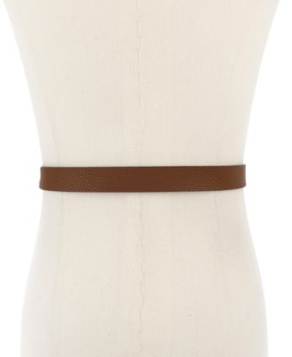 MICHAEL Kors Non-Reversible Fastening Buckle Belt