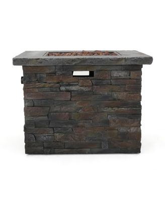 35" SQUARE MGO FIRE PIT - 40000 BTU.
