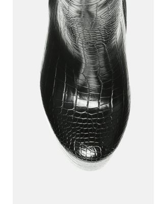 Womens Bumpy Platform Bootie