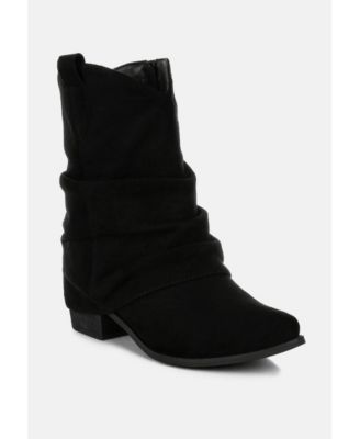 Womens Bronco Slouchy Calf Boots