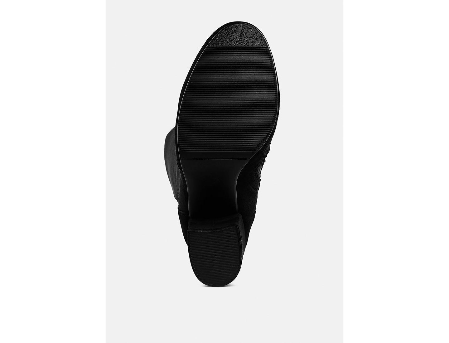Женские ботинки Rag & Co Saloniki Microfiber Calf, цвет: Чёрный — фото 6