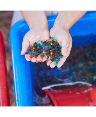 2 Station Square Sand and Water Table with Lids - Seafoam/Turquoise