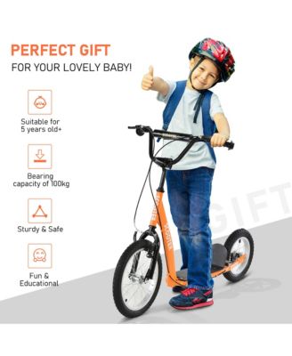 Adjustable Kick Scooter for Kids Ages 5 Plus