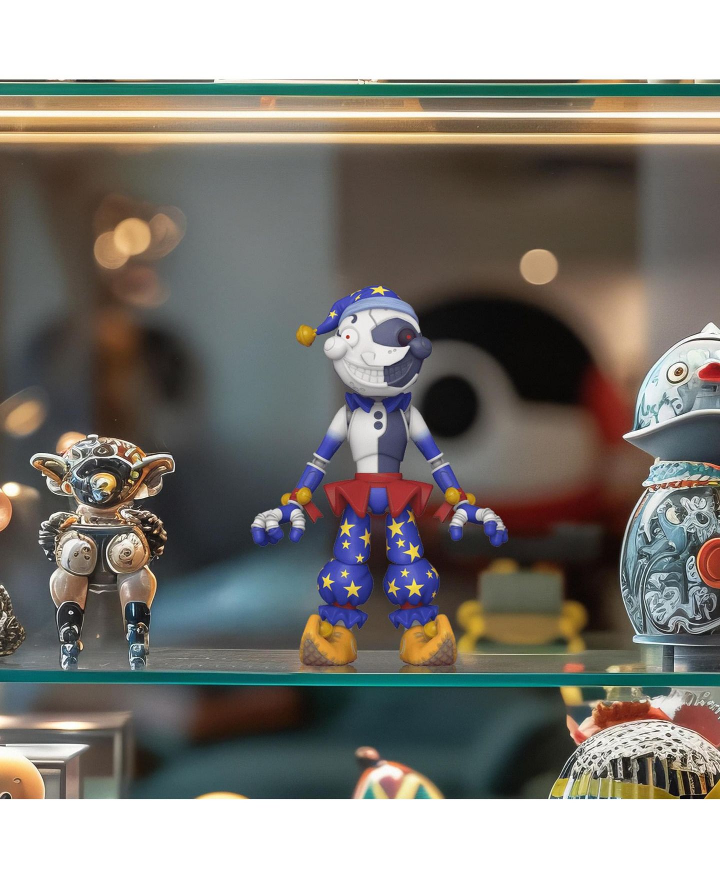 Детская фигурка Funko Five Nights at Freddy's Moon 5-Inch Articulated Action Figure, Ages 3+ — фото 4