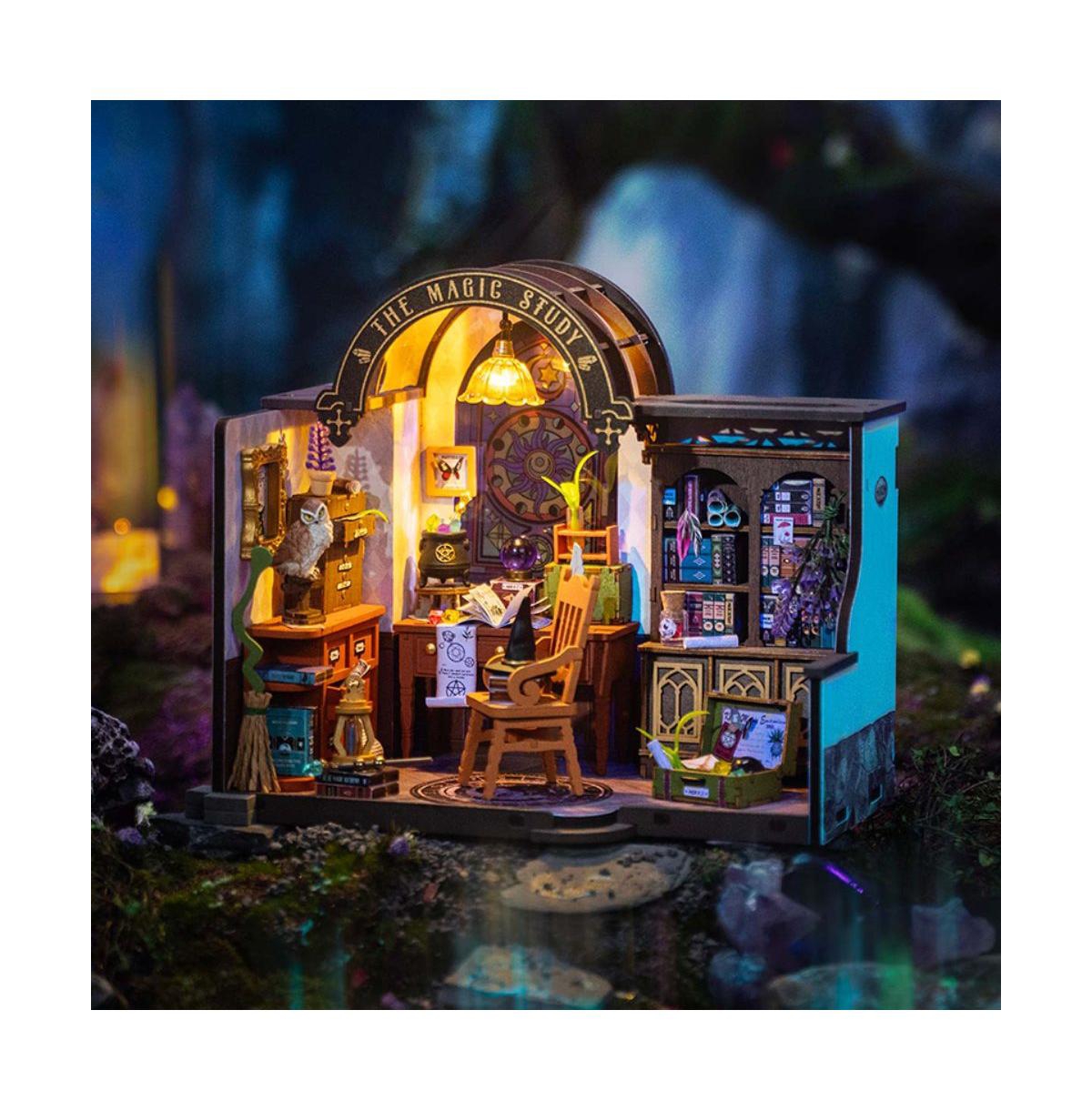 Flash Popup Diy 3D Wood Puzzle: Magic Study 267 pieces