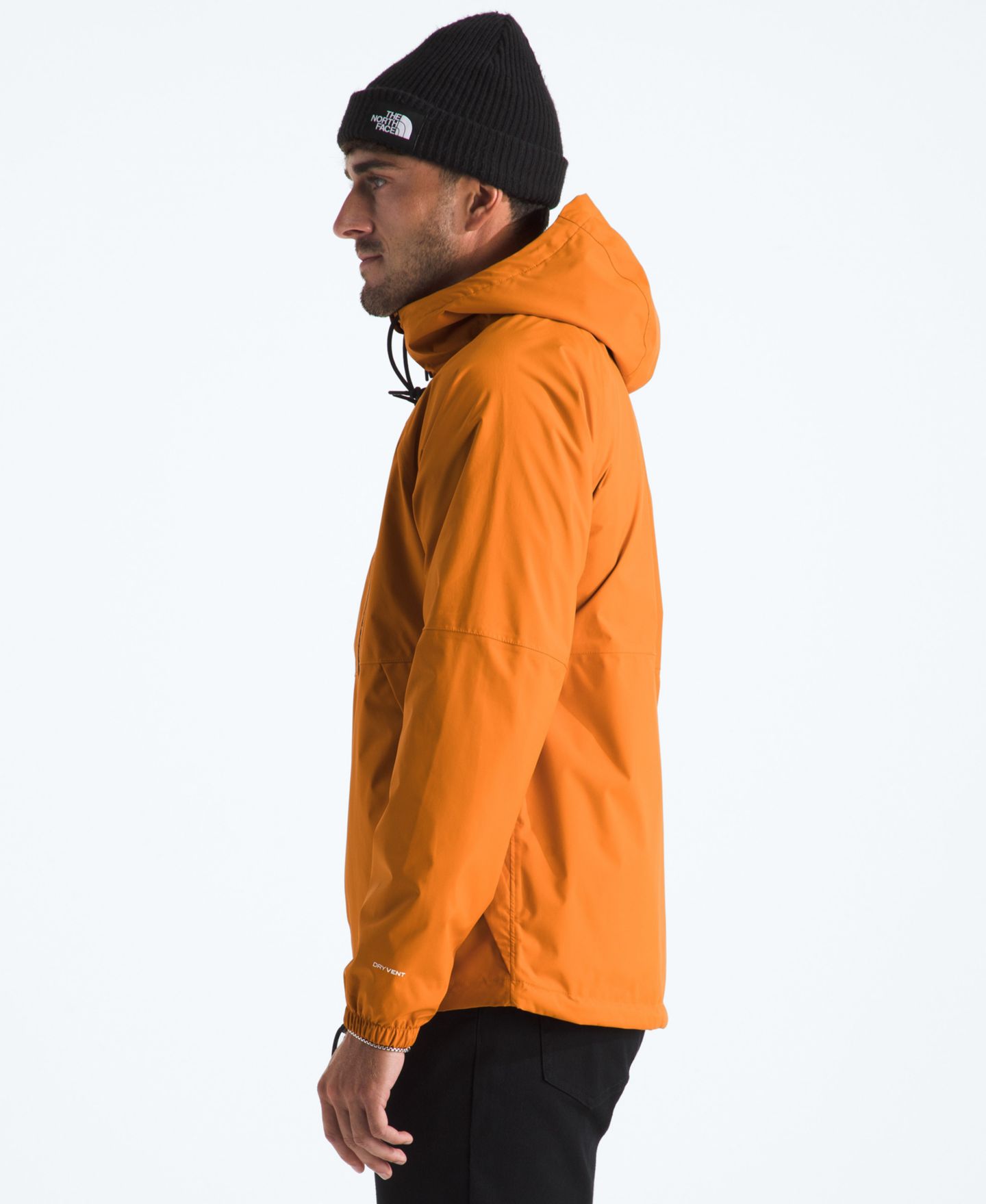 Мужская куртка The North Face Antora Rain Hoodie Jacket, цвет: Пыльный оранжевый — фото 6