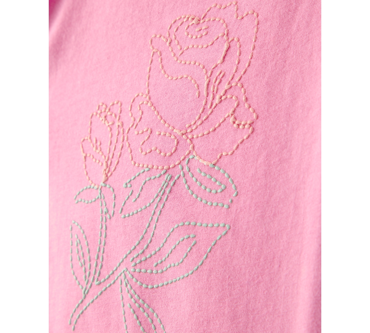 Carter's Girls' Toddler 2T-5T Floral Short-Sleeve Top and Skort, 2-Piece Set