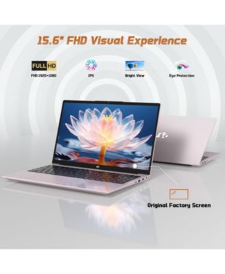 15.6" FHD IPS Student Laptop 16GB RAM 1TB SSD, 4 Cores 13th Gen Intel N150 3.6GHz Fingerprint Wi-Fi 6