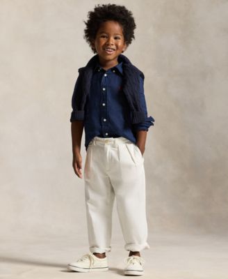 Boys 2-7 Linen Shirt