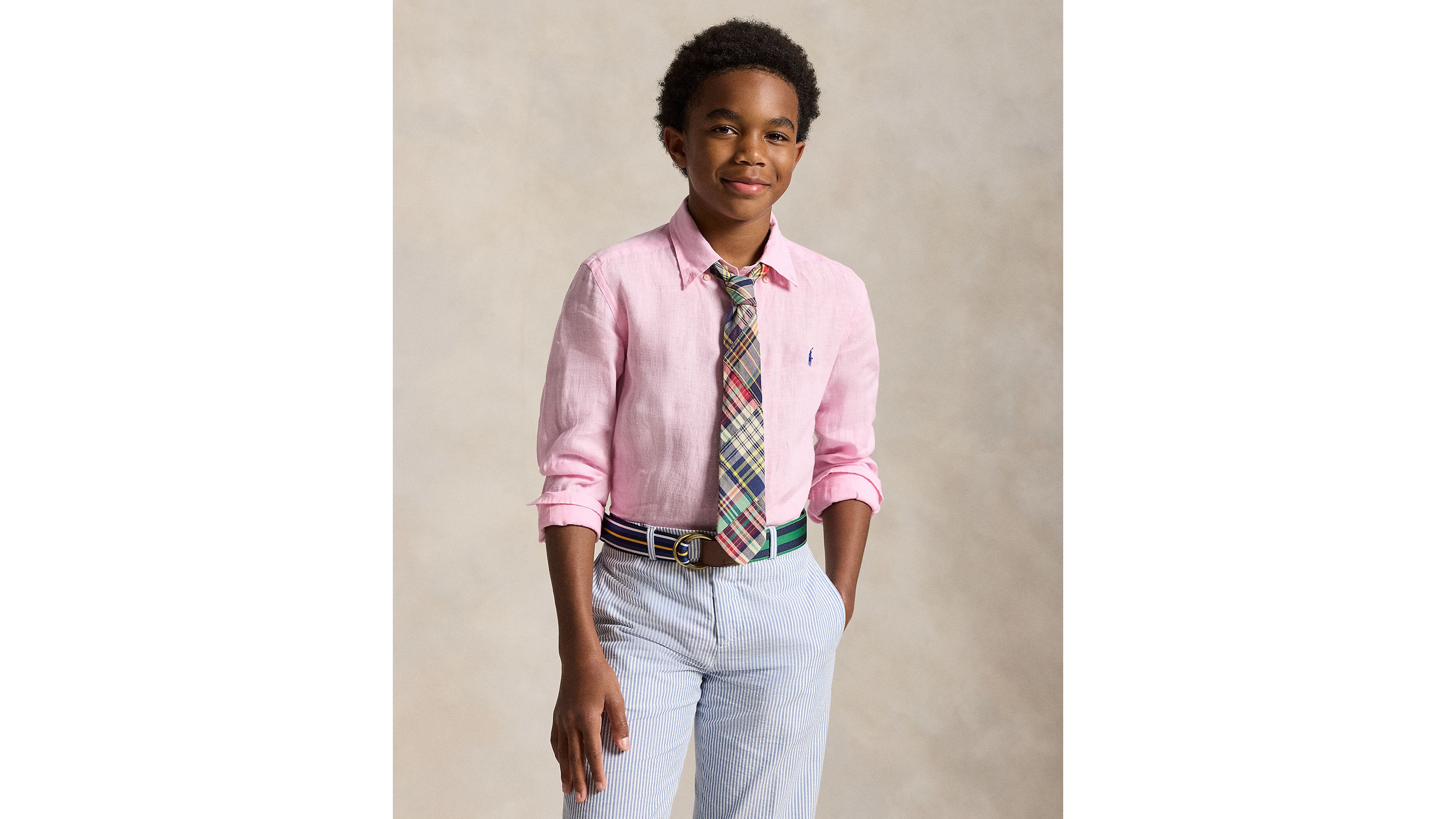 Polo Ralph Lauren Big Boys Linen Shirt