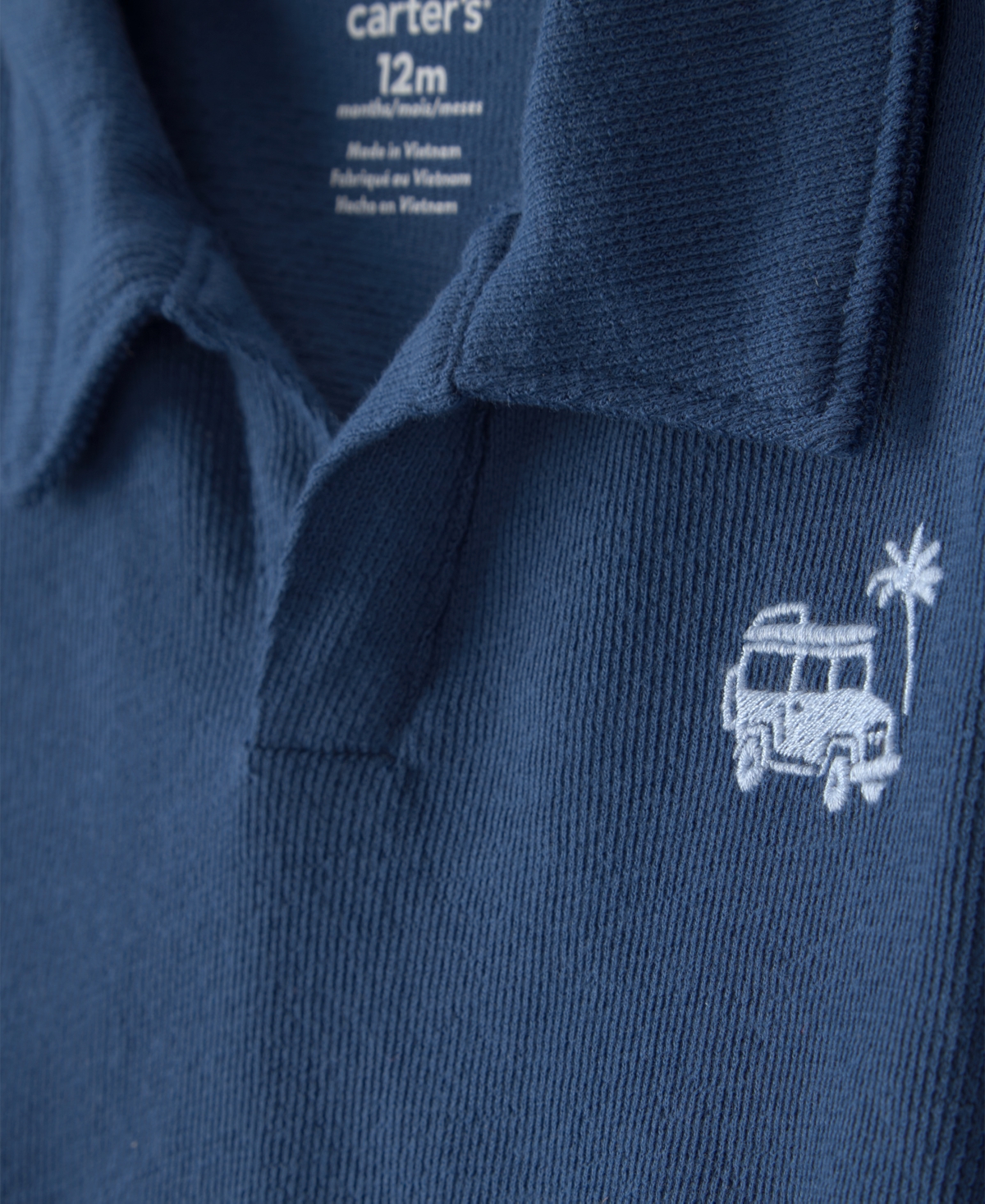 Carter's Baby Boys' Car Top and Shorts, 2-Piece Set