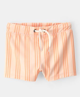 Baby Boys' Long-Sleeve Rashguard Swimsuit, 2-Piece Set