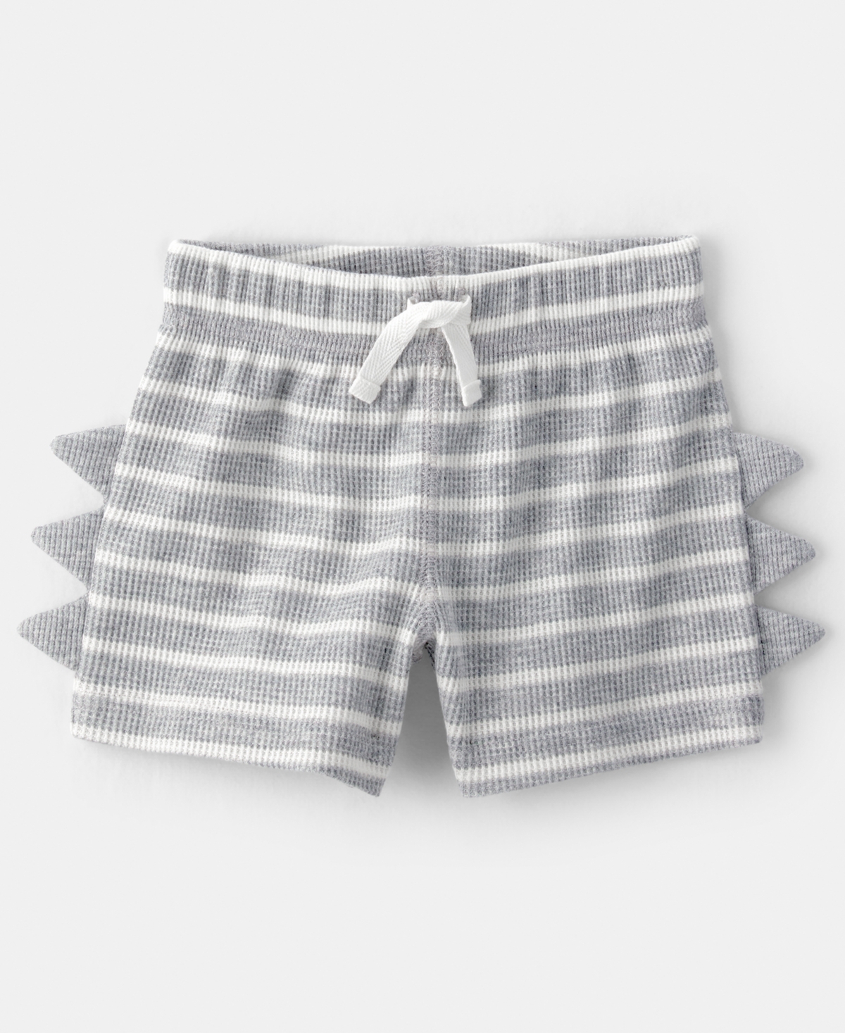 Carter's Baby Boys' Dino Spikes Waffle-Knit Short-Sleeve Bodysuit & Shorts, 2-Piece Set