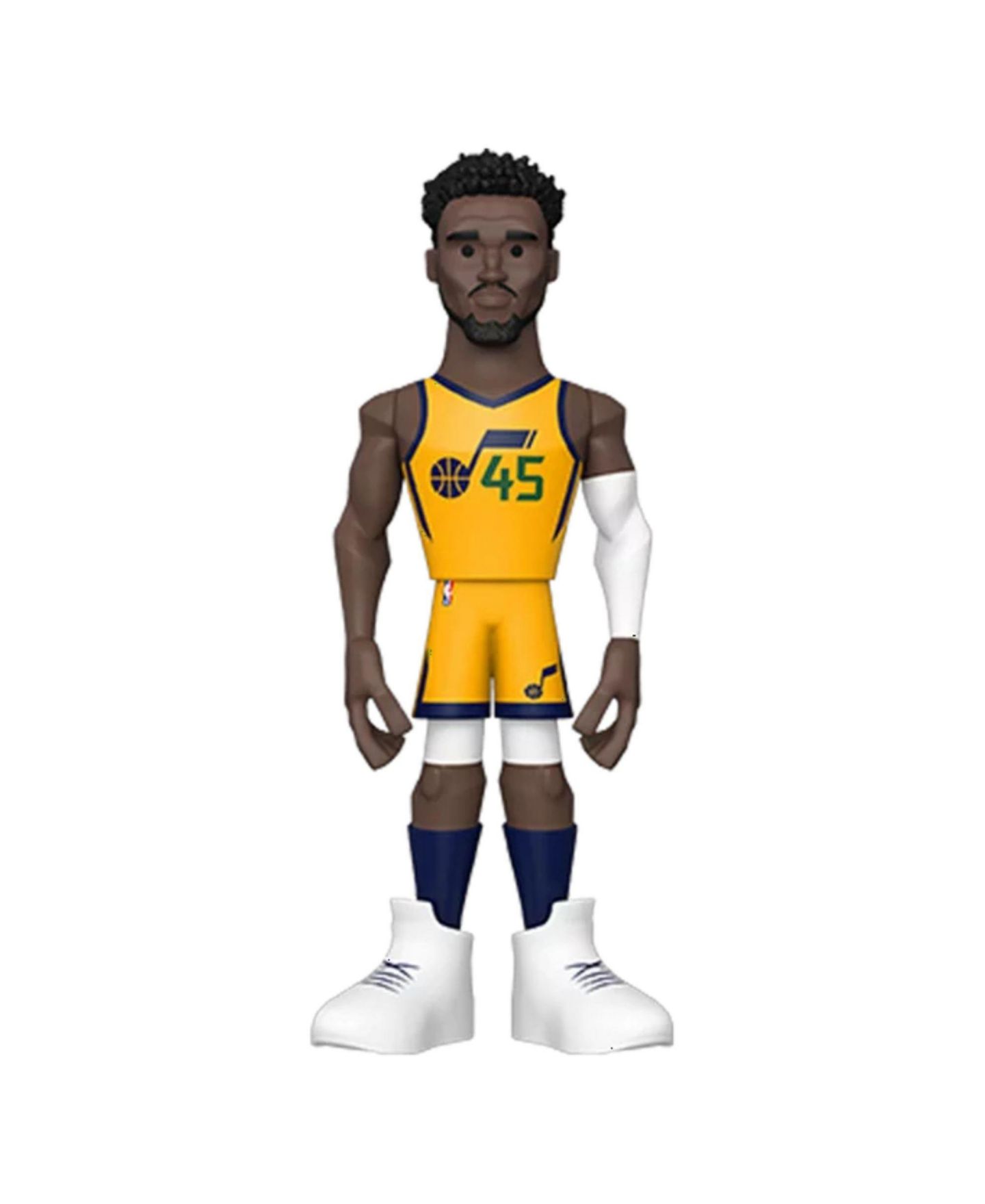 Детская фигурка Funko Pop! Utah Jazz Donovan Mitchell Gold 5" Vinyl Figure, Ages 3+ — фото 1