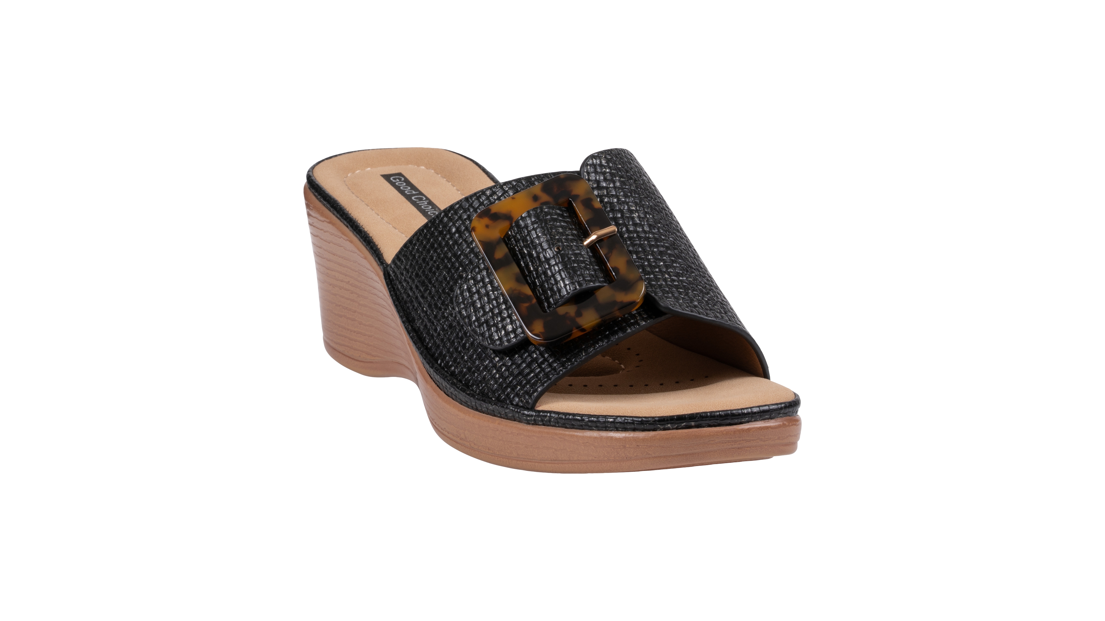 Gc Shoes Women's Teri Buckle Wedge Sandals