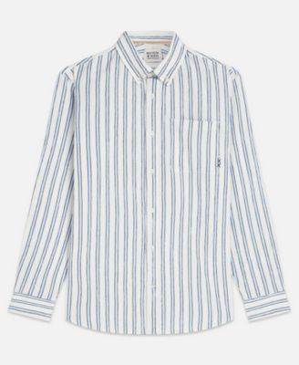 Men's Striped Regular-Fit Shirt