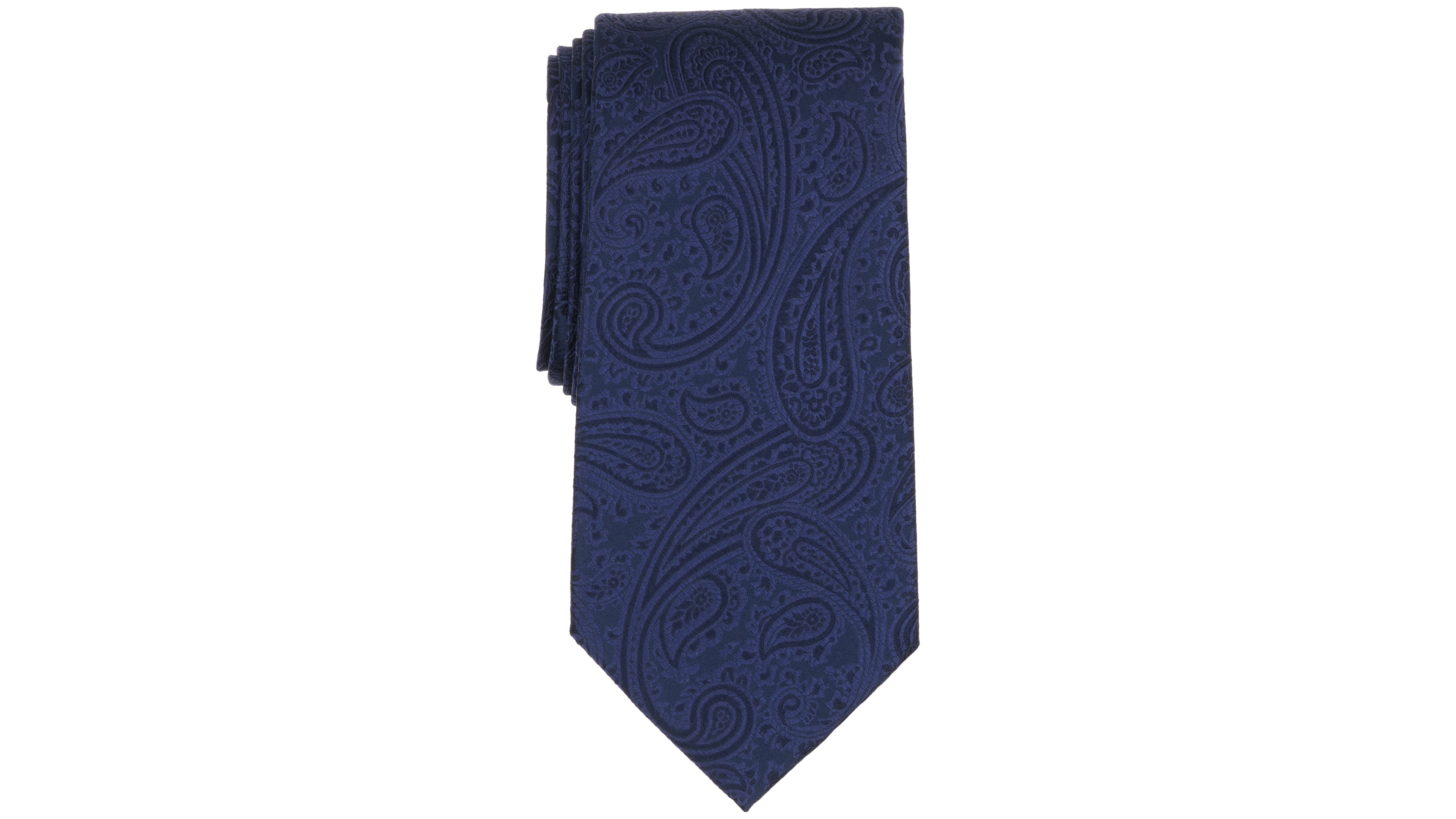 B by Brooks Brothers Men's Classic Satin Paisley Tie