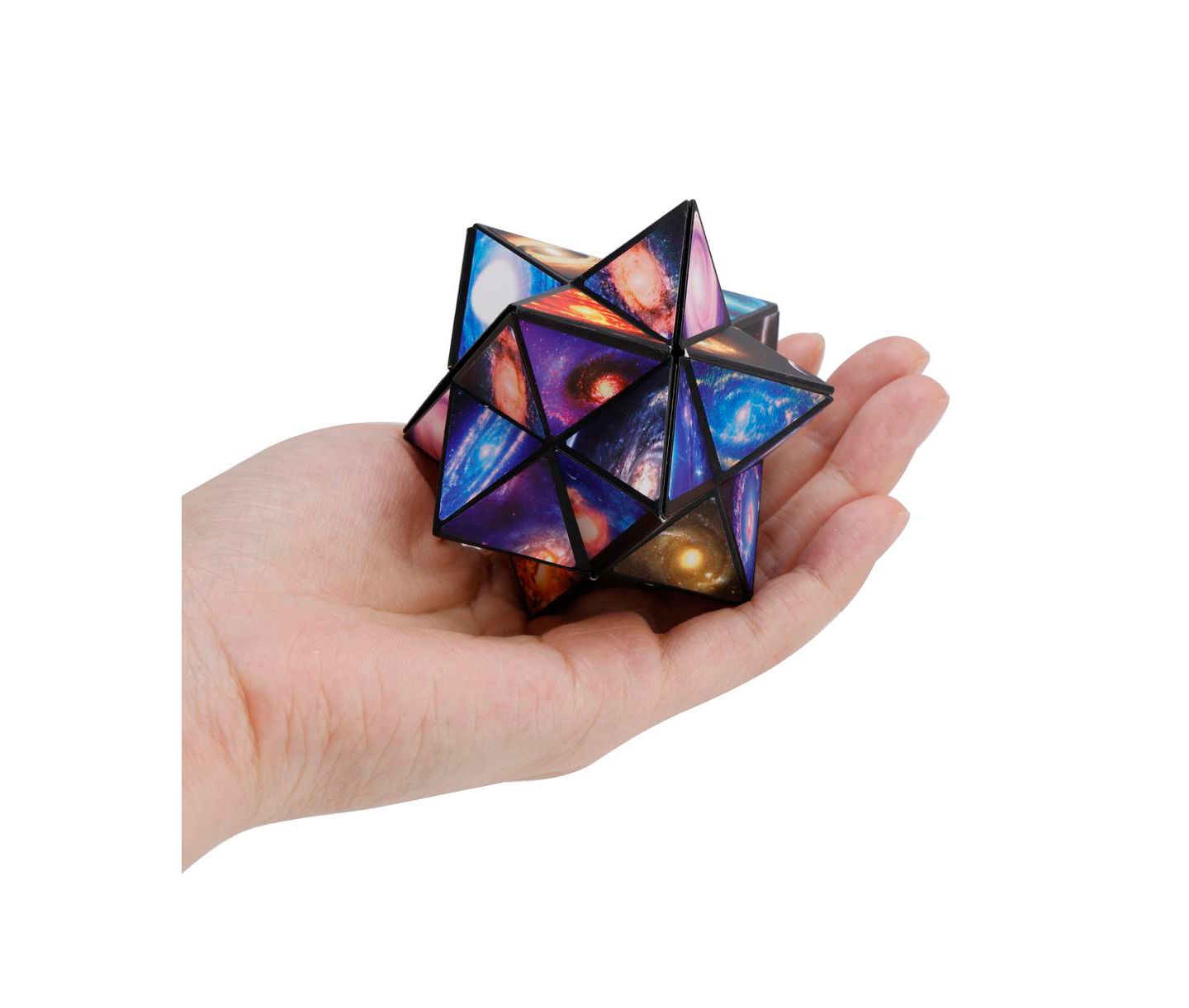 Детский пазл Bruce & Shark Galaxy 2-in-1 Magic Cube Puzzle, 2-Piece, Ages 8+, цвет: Синий — фото 9