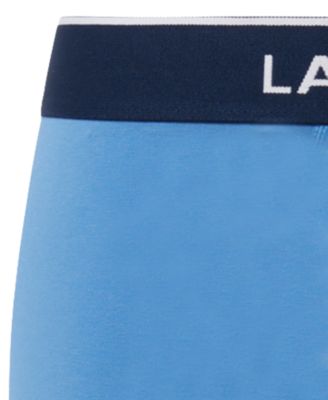 Lactose Men's 3-Pack Cotton Stretch Mini-Crocodile Trunks