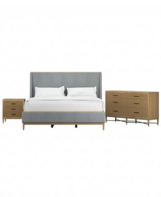 Loft 3-Pc. Queen Set (Bed, Dresser and Bedside Chest)
