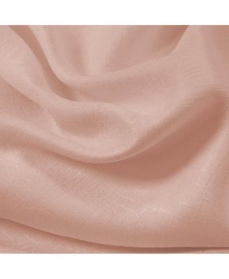 Lynx Matte Embossed Blackout Grommet Panel - 52x84", Blush