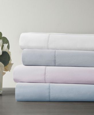 500-Thread Count Egyptian Cotton Deep Pocket 4-Piece Sheet Set, Queen