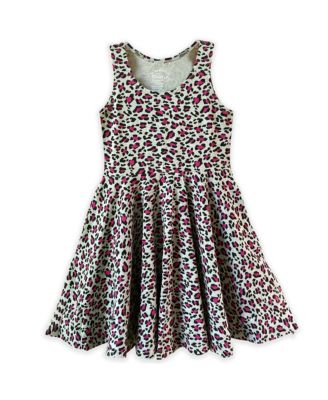 Toddler Girls Fair Trade Organic Cotton Print Sleeveless Twirl Dress