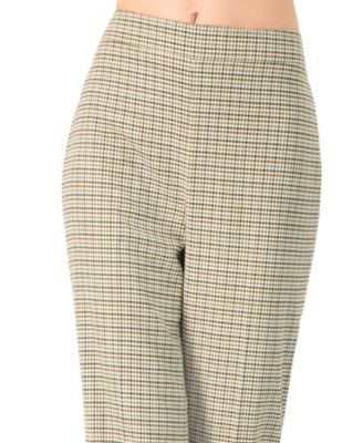 Women's High-Waisted Semi-Flare Trousers