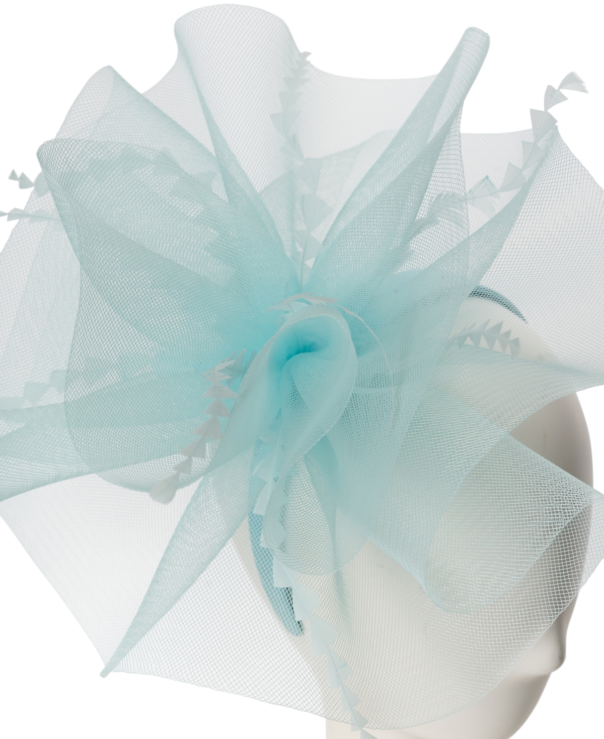 August Hats Crinoline and Feather Fascinator Hat