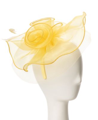 Wavy Net Fascinator Hat
