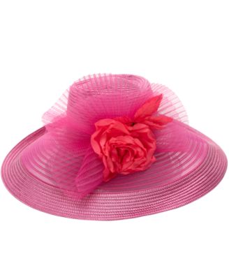 Sheer Brim Romantic Profile Hat