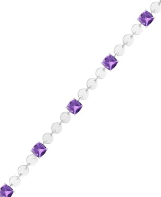 Amethyst (4-1/2 ct. t.w.) Bracelet in Sterling Silver (Also Available in Sapphire, Citrine, Blue Topaz)