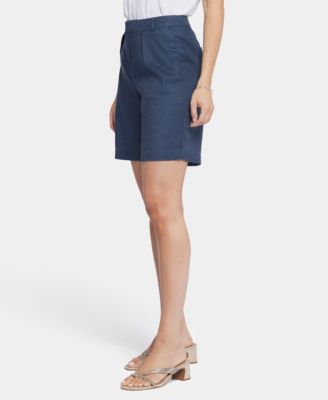 Women's Relaxed Zip Fly and Button Front Short