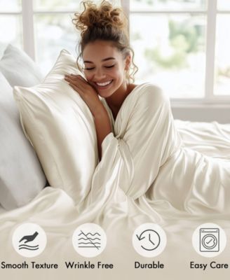 Satin Luxury 6-Pc. Sheet Set, Full