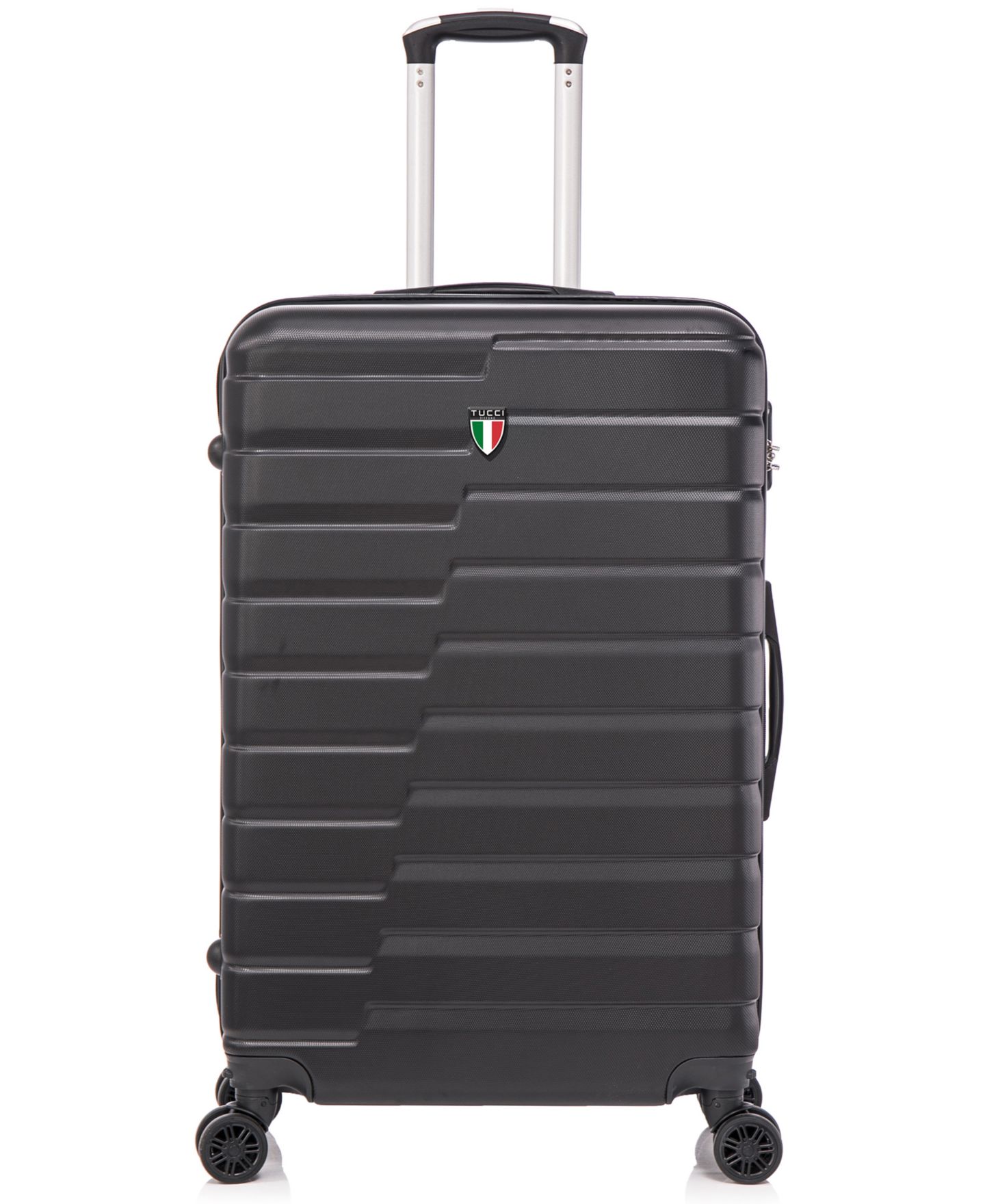 Чемоданы Tucci Italy Marvello 3-Pc. Hardside Luggage Set, цвет: Чёрный — фото 4