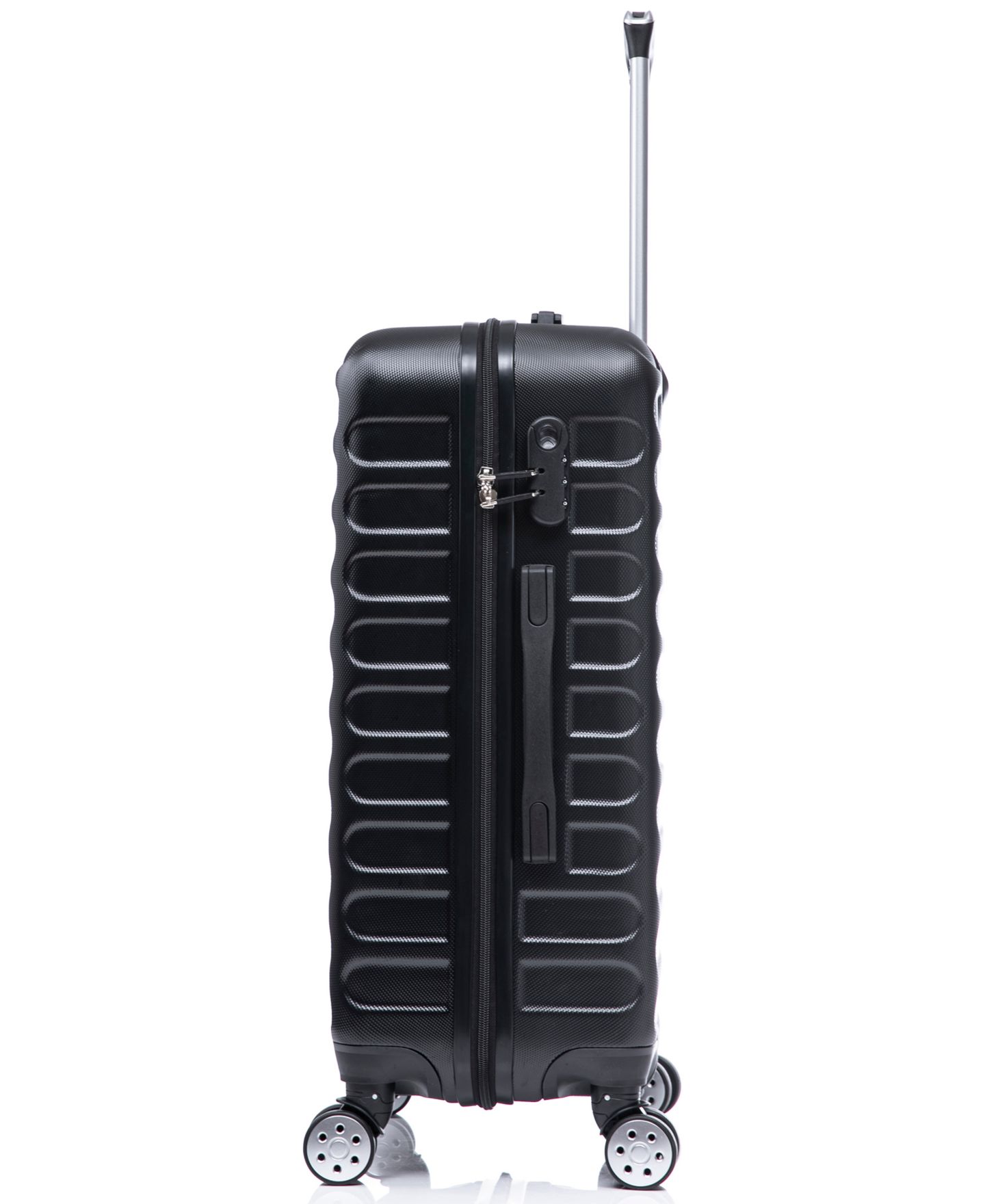 Чемоданы Tucci Italy Carravia 3-Pc. Hardside Luggage Set, цвет: Чёрный — фото 5
