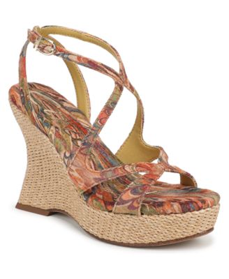 Women's Trina Woven Platform Wedge Sandals
