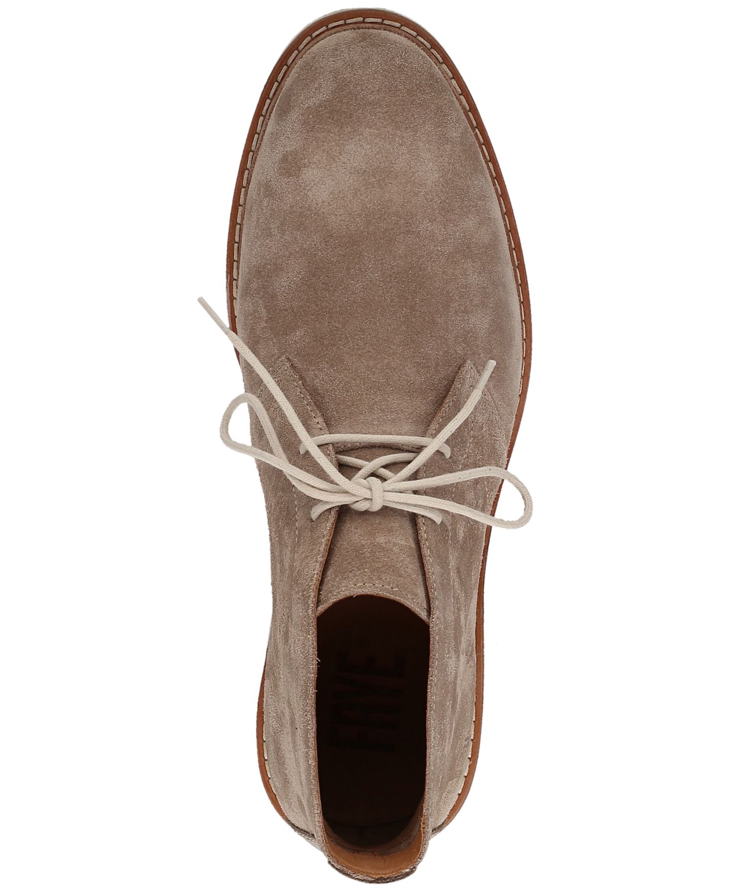 Мужские ботинки Frye Paul Chukka Lite Lace-Up, цвет: Серо-бежевый — фото 4
