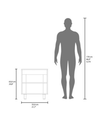 Jerome Under Sink Storage Cabinet with Double Doors and Adjustable Shelves